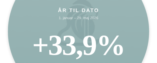 Månedsrapport maj 26